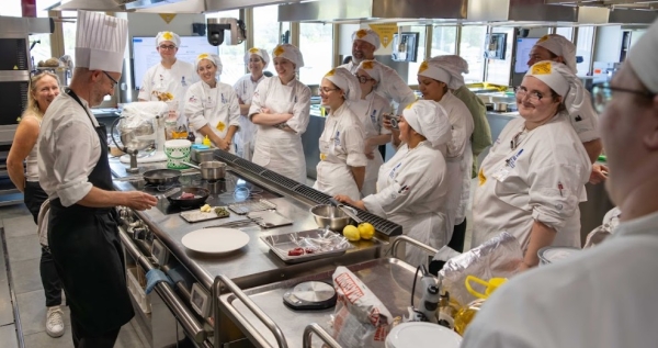 Alba Accademia Alberghiera Welcomed Great Lakes Culinary Institute for Piedmontese Heritage Course