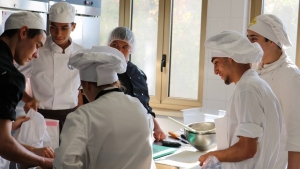 Cena italo-francese in APRO Formazione